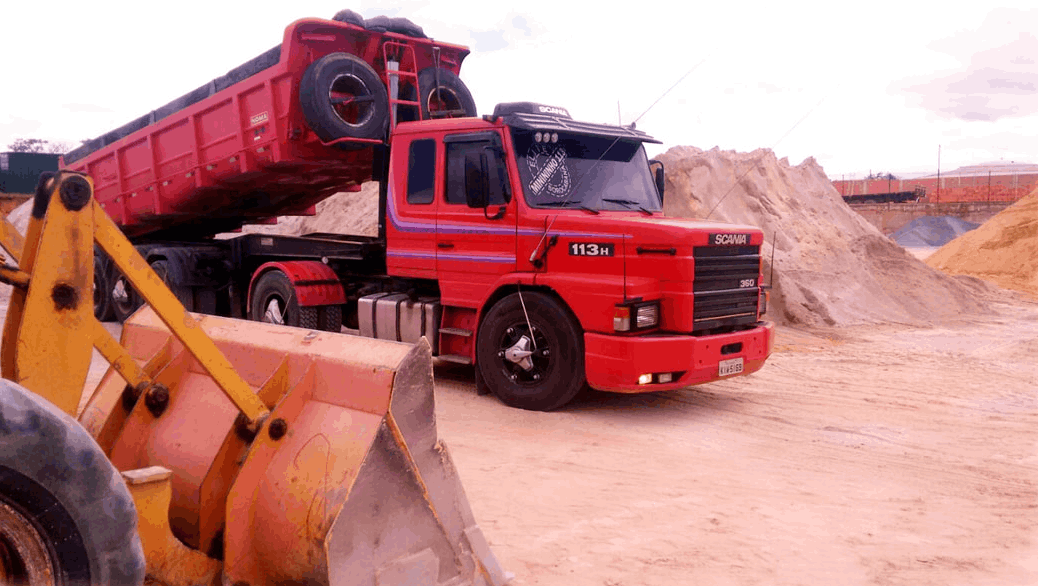 taubeer areia pedra terraplenagem disk entulho cacamba em sorocaba