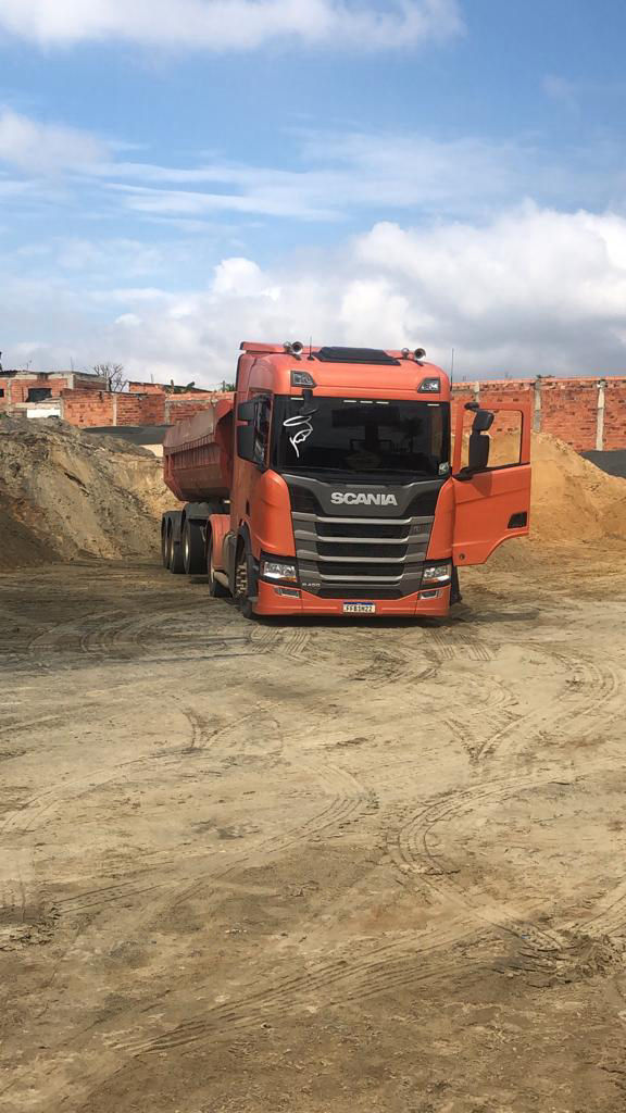 taubeer areia pedra terraplenagem disk entulho cacamba em sorocaba